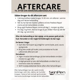 Aftercare Sæt Vejledning