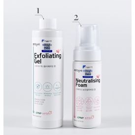 Dermawhite Exfoliating Gel & Neutralising Foam
