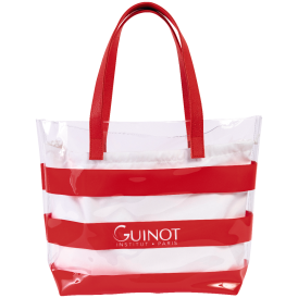 *Guinot stribet strandtaske 
