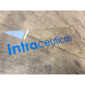 Intraceuticals Acryl skilt - 60 cm. 