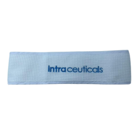 Intraceuticals hvidt hårbånd m. logo
