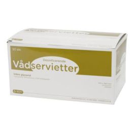 Swab desinficerende serviet, 14x19cm, æske á 50 stk.