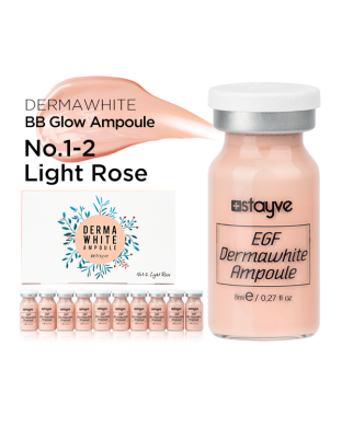 BB glow EFG Dermawhite no 1-2 rose EXP. 11/25