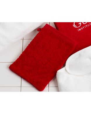 Rød Guinot Vaskeklud/Handske