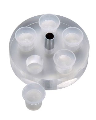 Round Acrylic Pigment Stand (5 holes)