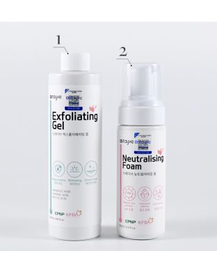 Dermawhite Exfoliating Gel & Neutralising Foam