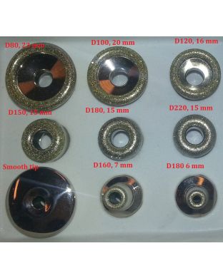 Diamond Tip slibehoved D180 - 6 mm