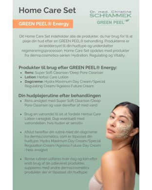 GREEN PEEL® Home Care Set Energy - info kort