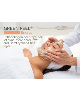 GREEN PEEL® - A4 skilt, liggende - Energy