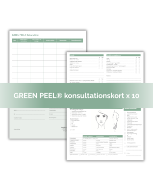 GREEN PEEL® konsultationskort x 10