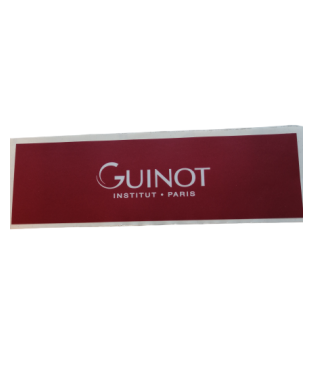 Guinot banner/klistermærke stor 250x19 cm