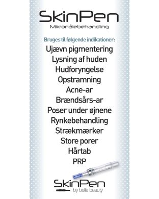 SkinPen Stofbanner 1x2m